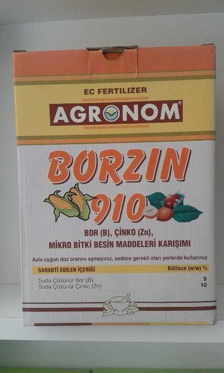 BORZIN 910 MİKRO BESİN MADDELERİ KARIŞIMI 